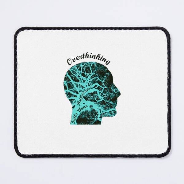 Item preview, Warning Overthinking Kills Your Happiness designed and sold by Topiest.