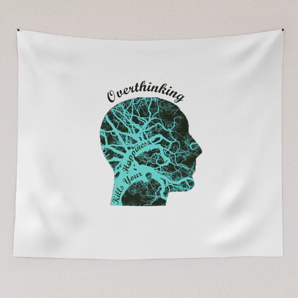 Item preview, Advertencia Pensar demasiado mata tu felicidad designed and sold by Topiest.