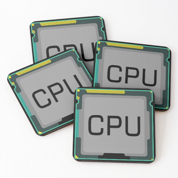 Item preview, cpu processor intel core chip hardware for computer pc motherboard technology element illustration graphic  computer nerd computer freak, hacker designed and sold by Marcin Adrian.
