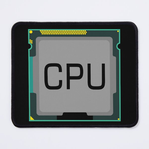 Item preview, cpu processor intel core chip hardware for computer pc motherboard technology element illustration graphic  computer nerd computer freak, hacker designed and sold by Marcin Adrian.