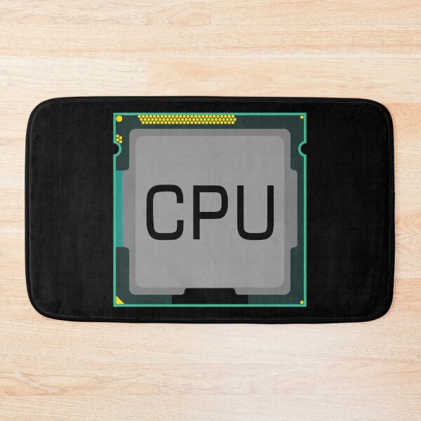 Item preview, cpu processor intel core chip hardware for computer pc motherboard technology element illustration graphic  computer nerd computer freak, hacker designed and sold by Marcin Adrian.