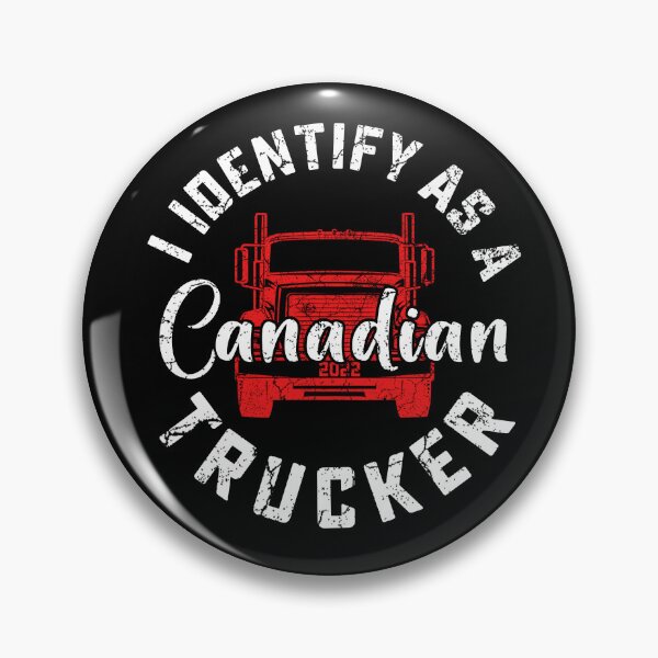 Item preview, I Identify As A Canadian Trucker Support Freedom Convoy 2022 Retro Vintage designed and sold by Fleyshop.