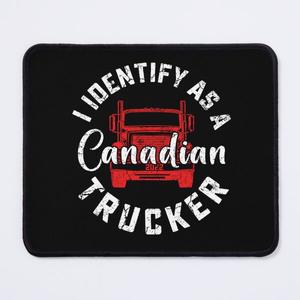 Item preview, I Identify As A Canadian Trucker Support Freedom Convoy 2022 Retro Vintage designed and sold by Fleyshop.