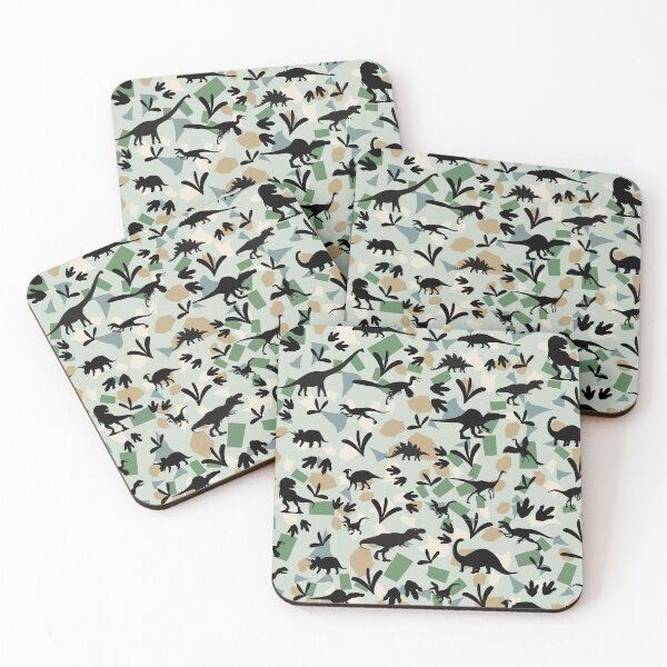 Item preview, Dinosaur Silhouette Pattern Camo Color designed and sold by FlakeyBiscuit3.