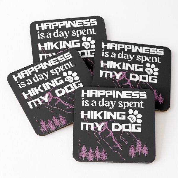 Item preview, Happiness is a day hiking with my dog designed and sold by Rsagur12.