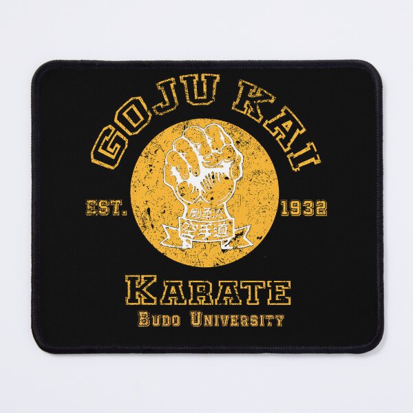 Item preview, GojuKai Karate Budo University Martial Arts Design designed and sold by Zanshin-Art.
