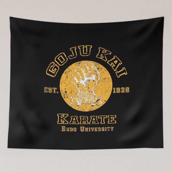 Item preview, GojuKai Karate Budo University Martial Arts Design designed and sold by Zanshin-Art.