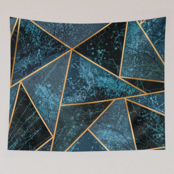 Item preview, Deep Teal Stone pattern designed and sold by Paintcorner.