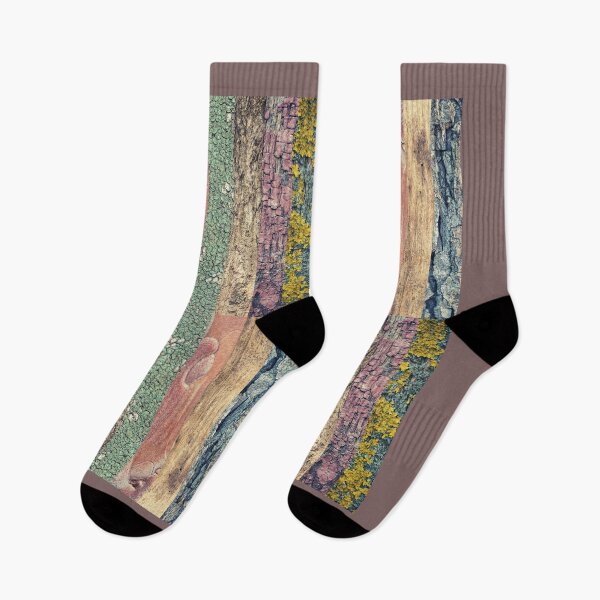 Item preview, Colorful Bark Textures Closeup Abstract Design designed and sold by lordyswiss.