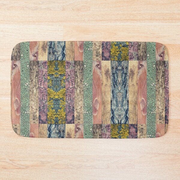 Item preview, Colorful Bark Textures Closeup Abstract Design designed and sold by lordyswiss.