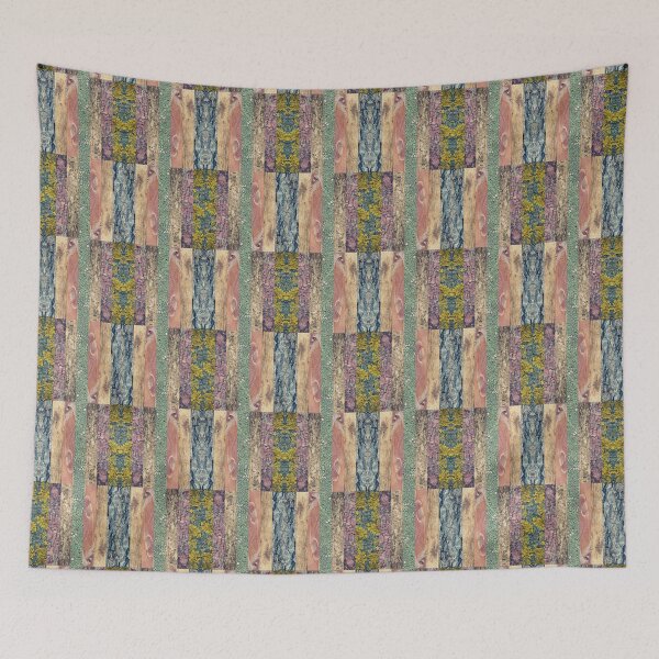 Item preview, Colorful Bark Textures Closeup Abstract Design designed and sold by lordyswiss.