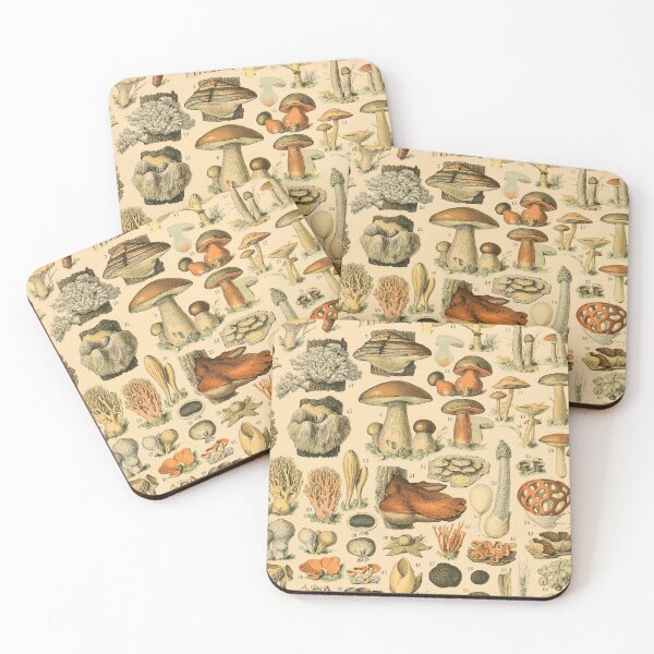 Item preview, Vintage Mushroom Chart - Adolphe Millot designed and sold by ind3finite.