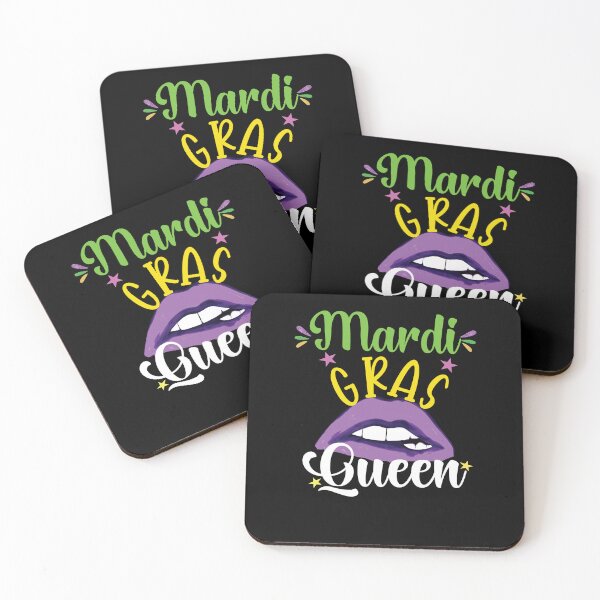 Item preview, Funny Mardi Gras Mardi Gras Queen Womens designed and sold by SharpThreadZ.