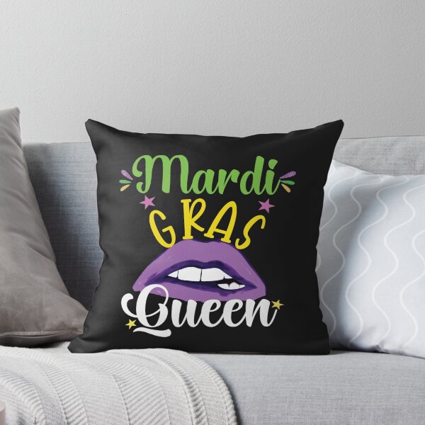 Item preview, Funny Mardi Gras Mardi Gras Queen Womens designed and sold by SharpThreadZ.