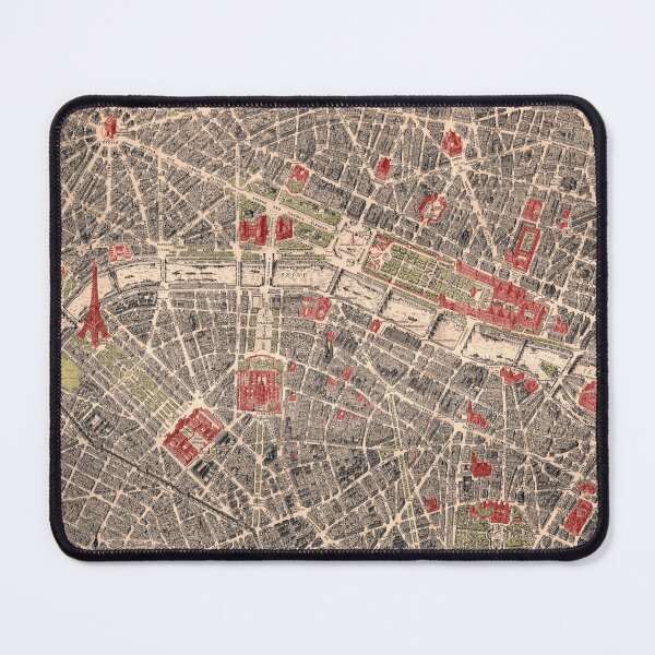 Item preview, Vintage Map of Paris designed and sold by Gin Neko.