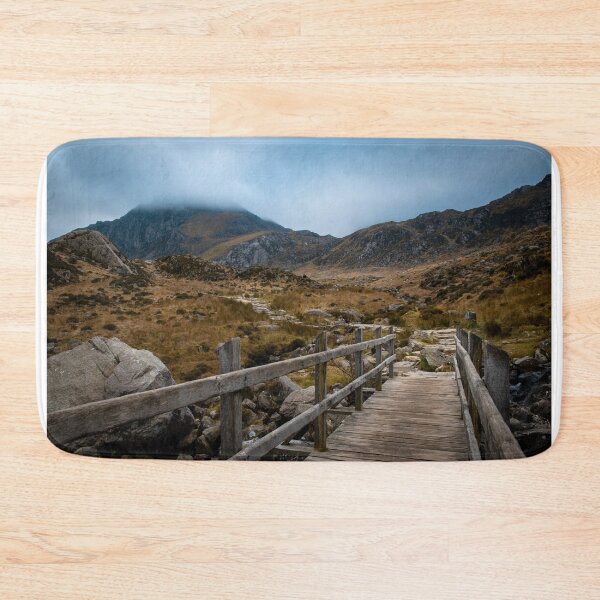 Item preview, an old wooden bridge up the mountain designed and sold by JoeEJackson.