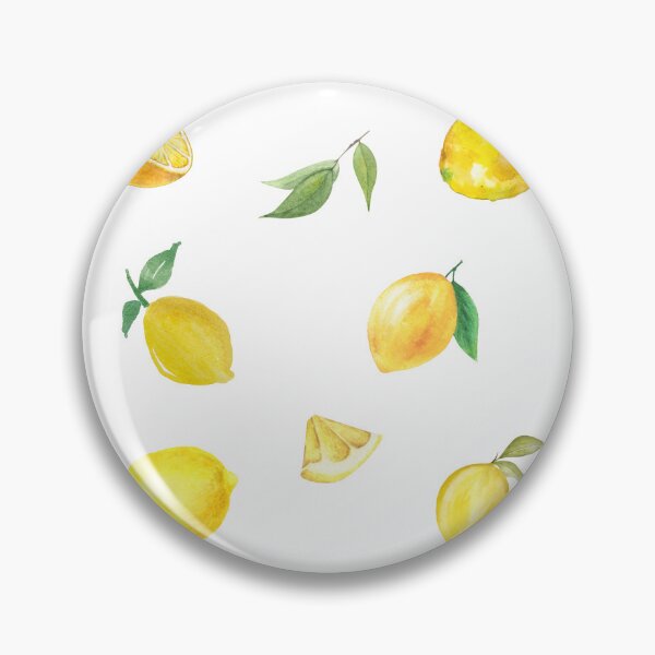 Item preview, Watercolor Lemons, Lemon Slices and Lemon Leaves  designed and sold by silviaol.