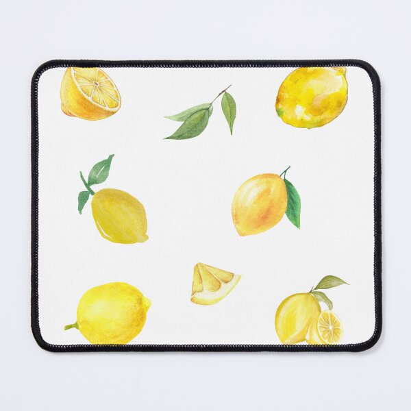 Item preview, Watercolor Lemons, Lemon Slices and Lemon Leaves  designed and sold by silviaol.