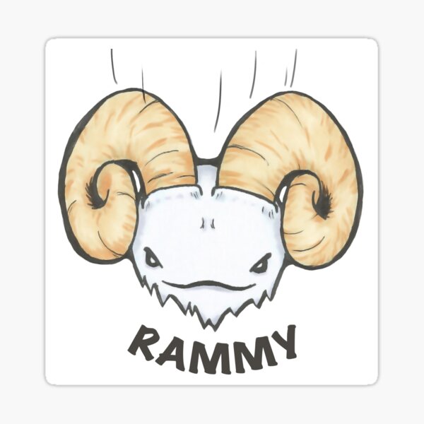 Rammy! Sticker