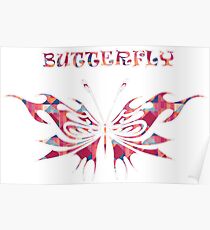 Beautiful amazing butterflies Poster