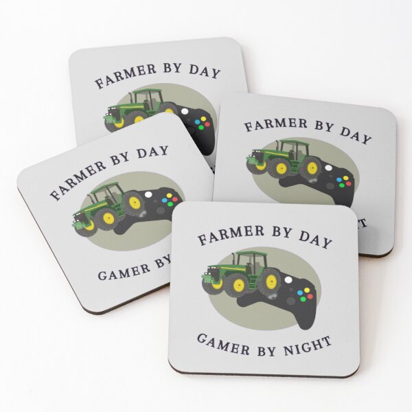 Item preview, Farmer By Day Gamer By Night Funny designed and sold by babyleafshop.
