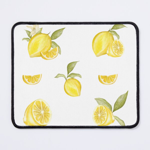 Item preview, Watercolor Lemon Slices, Lemons and Lemon Leaves  designed and sold by silviaol.
