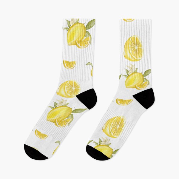 Item preview, Watercolor Lemon Slices, Lemons and Lemon Leaves  designed and sold by silviaol.