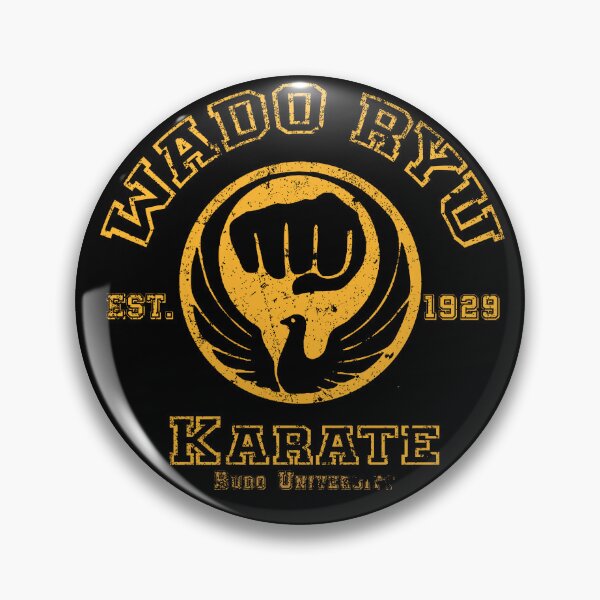 Item preview, Wado Ryu Karate Budo University Martial Arts Design designed and sold by Zanshin-Art.