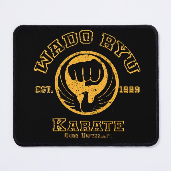 Item preview, Wado Ryu Karate Budo University Martial Arts Design designed and sold by Zanshin-Art.