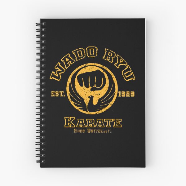 Item preview, Wado Ryu Karate Budo University Martial Arts Design designed and sold by Zanshin-Art.