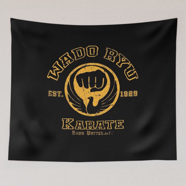 Item preview, Wado Ryu Karate Budo University Martial Arts Design designed and sold by Zanshin-Art.
