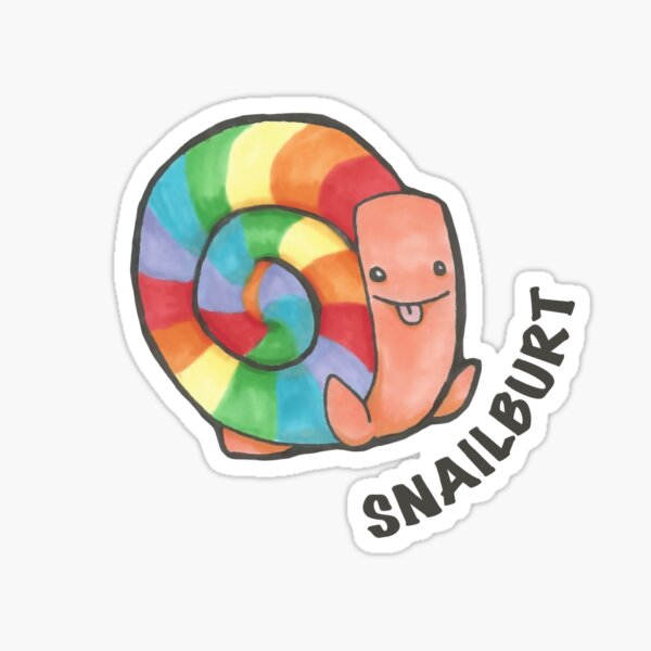 Snailburt Sticker