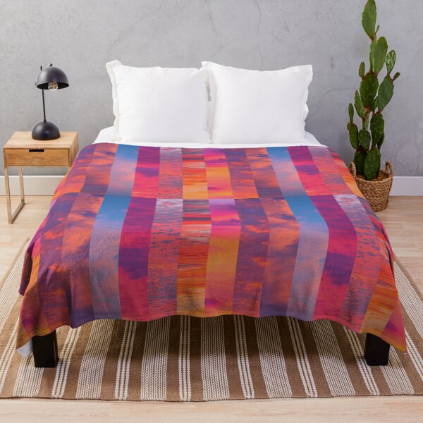 Item preview, Crazy Vibrant Red Clouds On Fire Sunset Stripes Design designed and sold by lordyswiss.