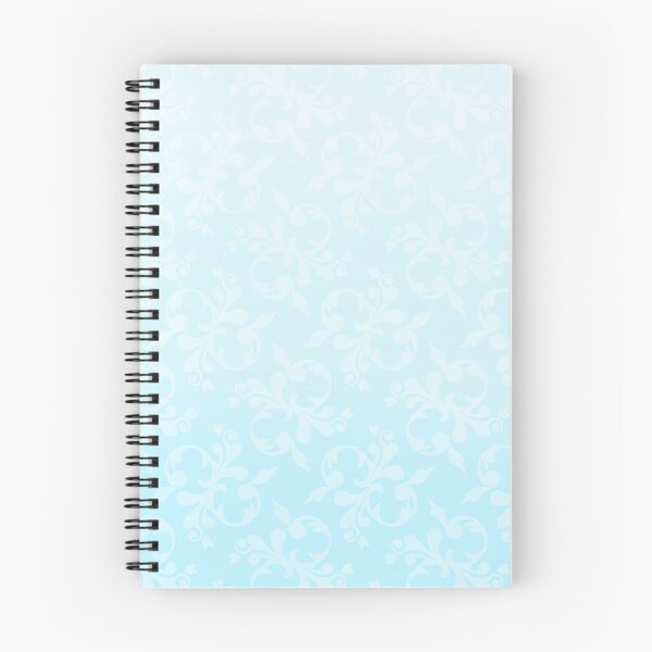 Item preview, Pretty Blue Ombre Pastel Damask Pattern  designed and sold by icandyshop.