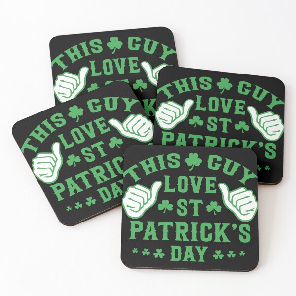 Item preview, This Guy Love St Patrick's Day. Funny Saint Patricks Day Design designed and sold by DesignHouse07.