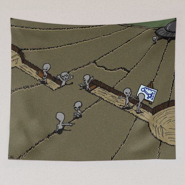 Item preview, Crop Circle Planning - Warm Fuzzy Cynical designed and sold by Evil-Nick.