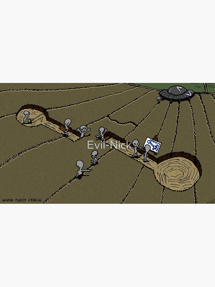 Crop Circle Planning - Warm Fuzzy Cynical by Evil-Nick