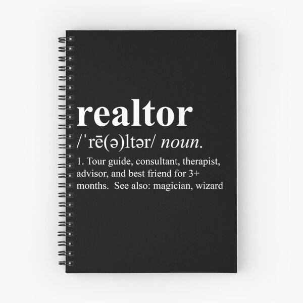 Item preview, Real Estate Agent Gift Funny Realtor Definition Closing Gift  designed and sold by The Junto Shop.