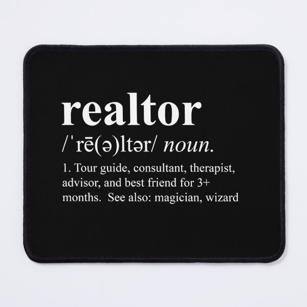 Item preview, Real Estate Agent Gift Funny Realtor Definition Closing Gift  designed and sold by The Junto Shop.