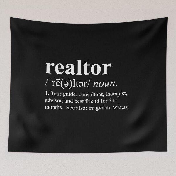 Item preview, Real Estate Agent Gift Funny Realtor Definition Closing Gift  designed and sold by The Junto Shop.