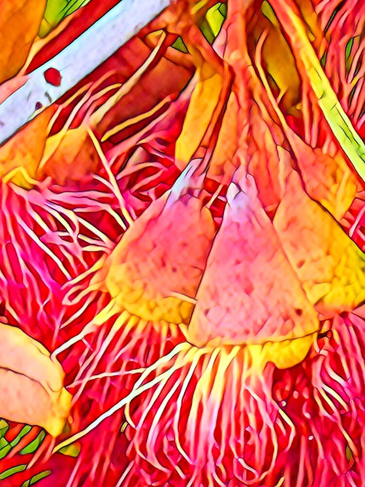 Thumbnail 4 of 4, iPhone Case, Orange Gums designed and sold by RandaRubyRed.