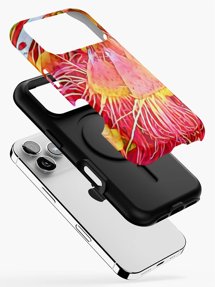 Imagen 2 de 4, Funda de iPhone con la obra Chicles de Naranja, diseñada y vendida por RandaRubyRed.