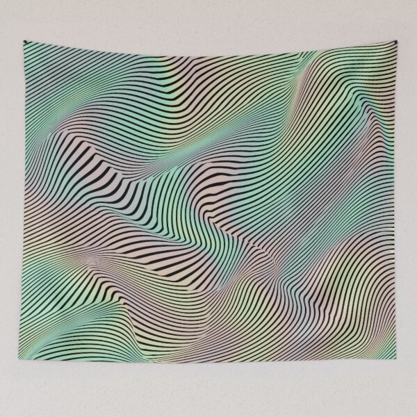 Item preview, Trendy stripes pattern designed and sold by cutecrazytshirt.