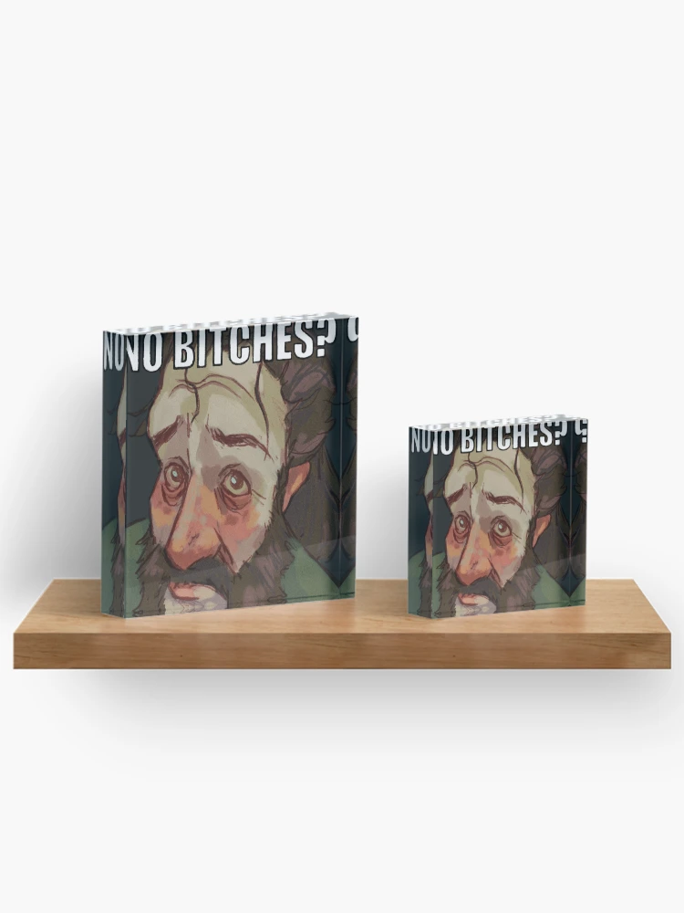 Thumbnail 3 of 5, Acrylic Block, No B*****s Harry Du Bois designed and sold by gardengrease.