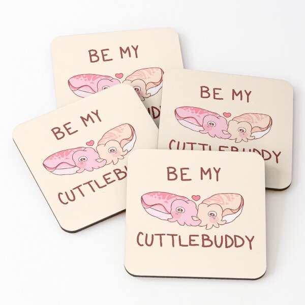 Item preview, Be My Cuttlebuddy designed and sold by ArtByHimmicca.