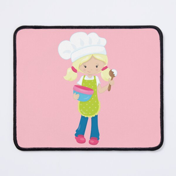 Item preview, BAKING - LITTLE BLOND GIRL LOVES TO BAKE designed and sold by KelliesCorner.