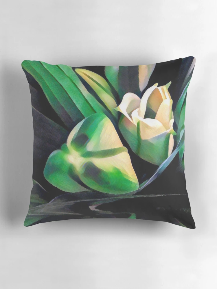 Aperçu 3 sur 4. Coussin avec l'œuvre 405 créée et vendue par RandaRubyRed.