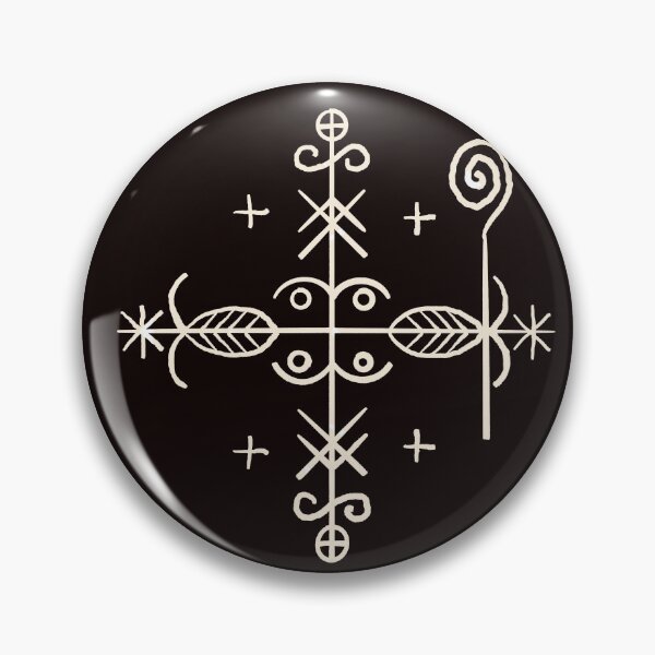 Item preview, Legba, Vodou Veve, God of Crossroads, Papa Legba designed and sold by The  Murgatroyd.