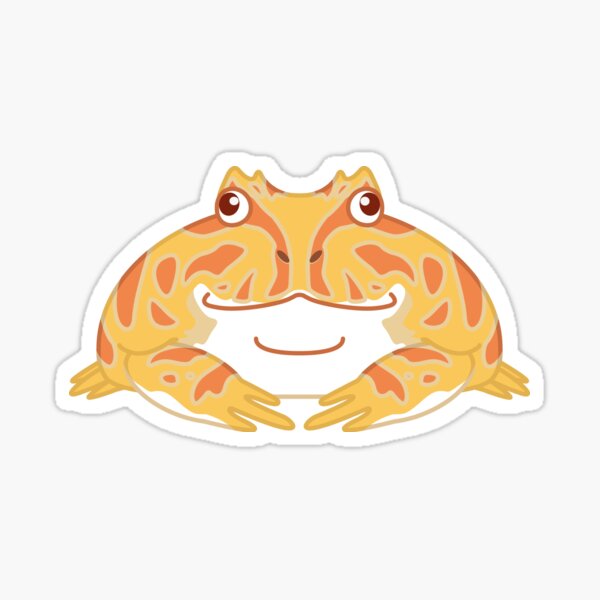 Item preview, Pacman Frog (Albino) designed and sold by TheFrogWrangler.