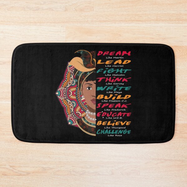 Item preview, Dream Lead Fight Think Write Build Speak Educate Believe Challenge Black month history  designed and sold by mountassirmahdi.